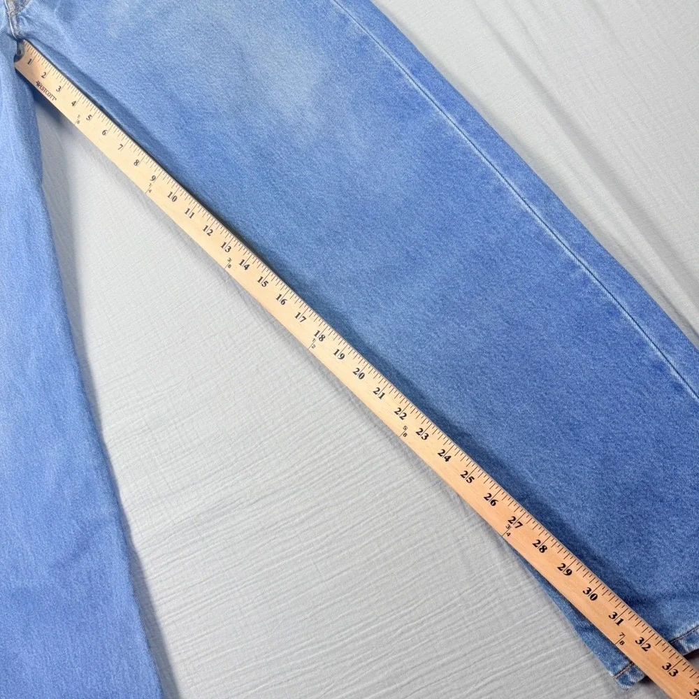 VTG Levis 501xx Mens Jeans 32x33 Light Wash‎ Button Fly Made in USA Tag 34x36